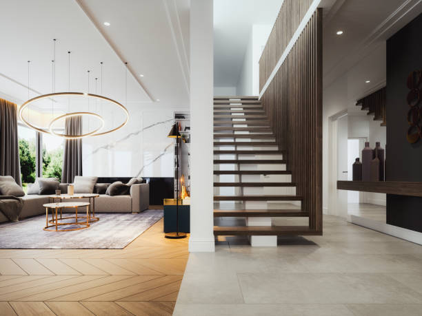 Placeholder photograph of a penthouse interior